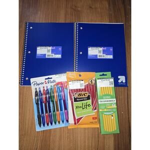 Notebook Pencil Pens Lot